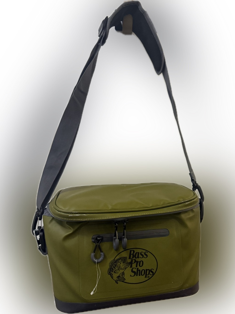 Bass Pro Shops Olive Green Insulated 24-Can Soft-Sided Cooler | Brand New
